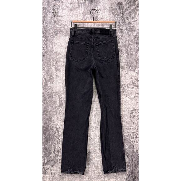 Abercrombie & Fitch Jeans 26 / 2 Womens Curve Love 90s Straight Distressed Denim - Picture 2 of 7